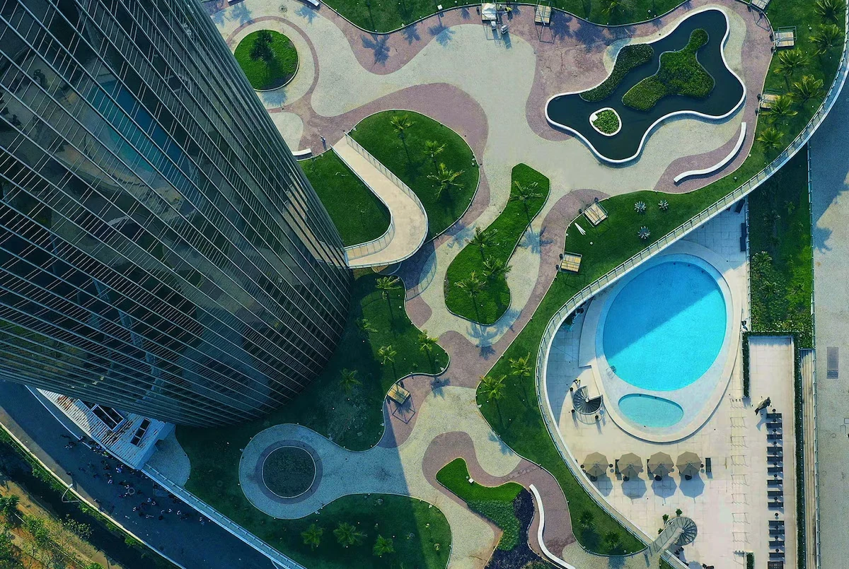 Niemeyer Icon - Rooftop Pool in São Conrado - Image